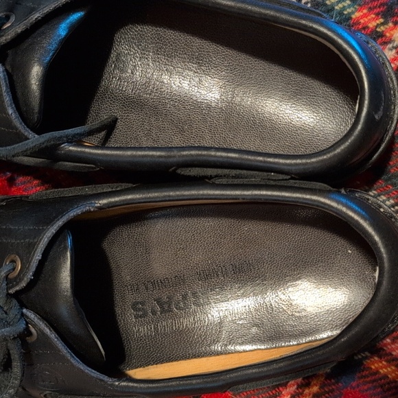 Mephisto Men's Hurrikan Boat Shoes black leather Size 9.5 Excl Cond - Picture 13 of 16